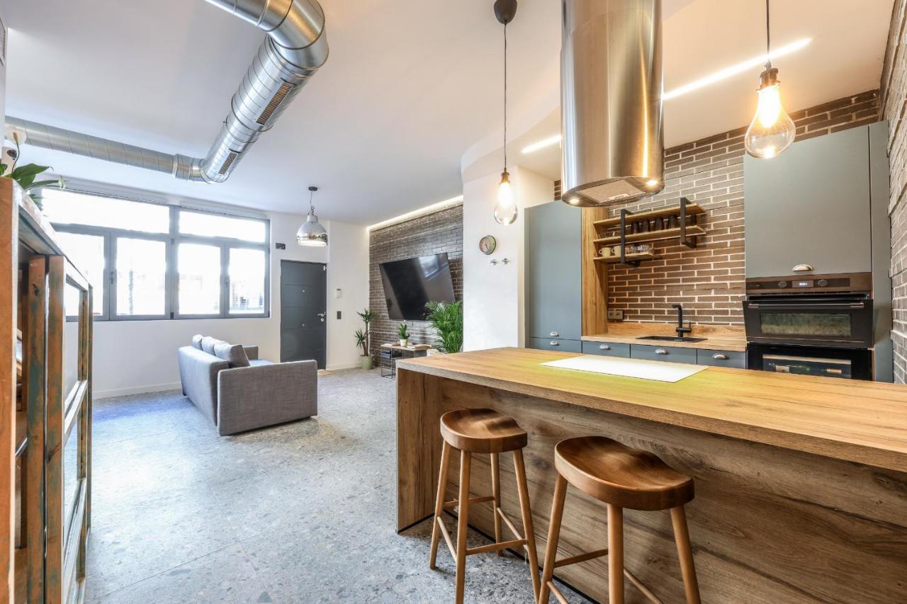 Ferienwohnung Loft Reformado Industrial Madrid Exterior foto
