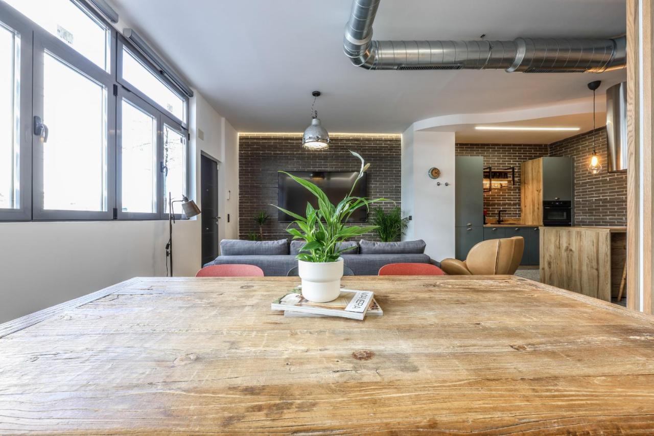 Ferienwohnung Loft Reformado Industrial Madrid Exterior foto