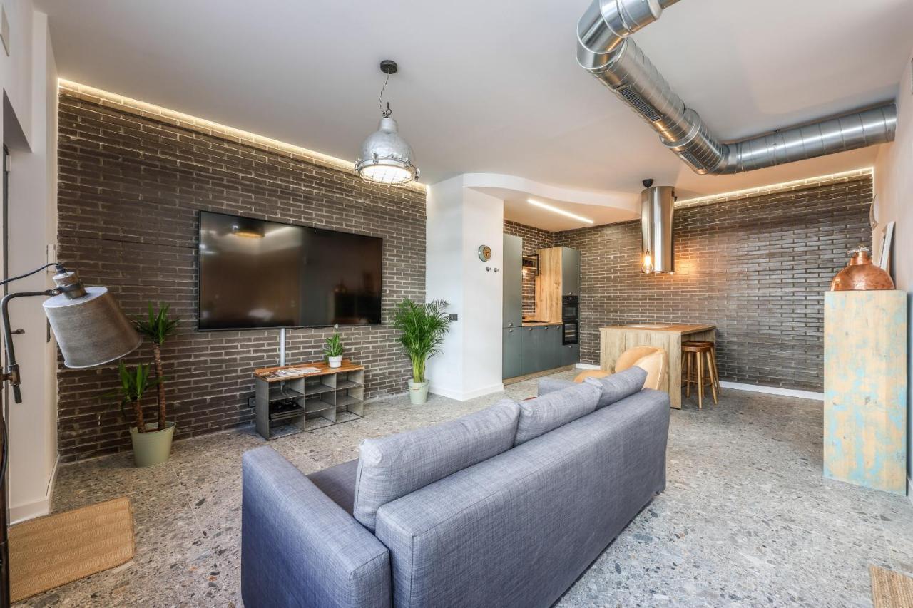 Ferienwohnung Loft Reformado Industrial Madrid Exterior foto